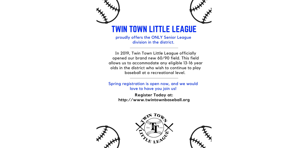 TTLL Senior League (Register NOW!)